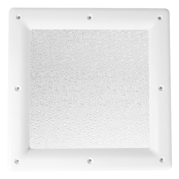 MPM - square interior screw down frame + pc window